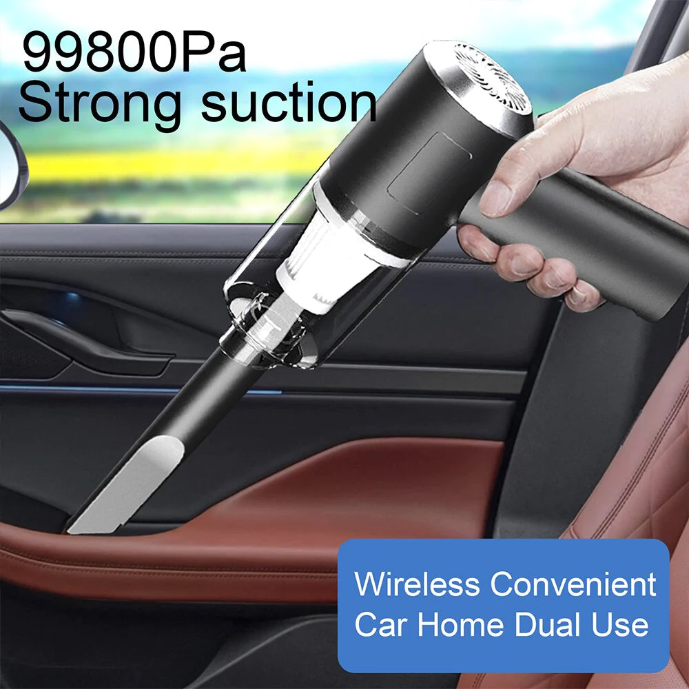 120W Cordless Handheld Vacuum Cleaner Mini Portable Car & Home Wireless