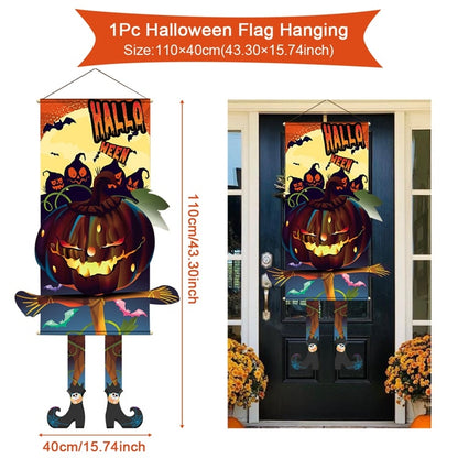 Latest Halloween Banner Backdrop Happy Halloween Decoration