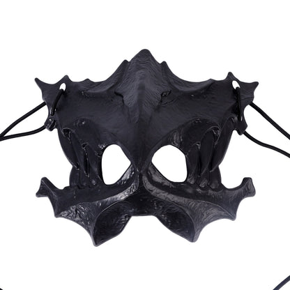 Party Skull Mask Long Teeth Demon Skeleton Half Face Mask Wolf Dragon Tiger Houjuu Nue Mask Cosplay Halloween Costume Props