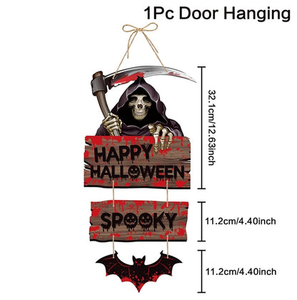 Latest Halloween Banner Backdrop Happy Halloween Decoration