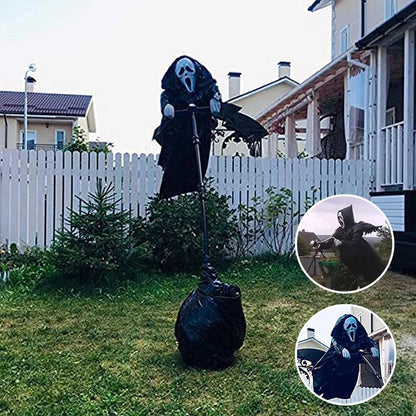 Garden Ghost face Scarecrow Halloween Decor